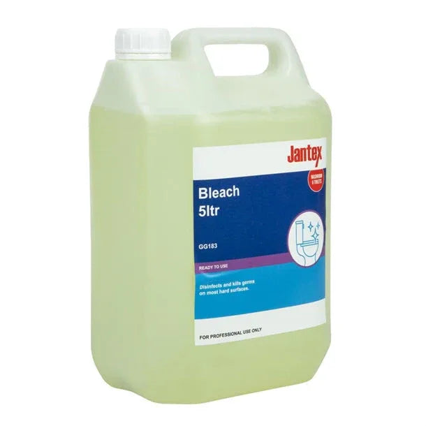 GG183 Jantex Bleach Concentrate 5Ltr (Single Pack) - JD Catering Equipment Solutions Ltd