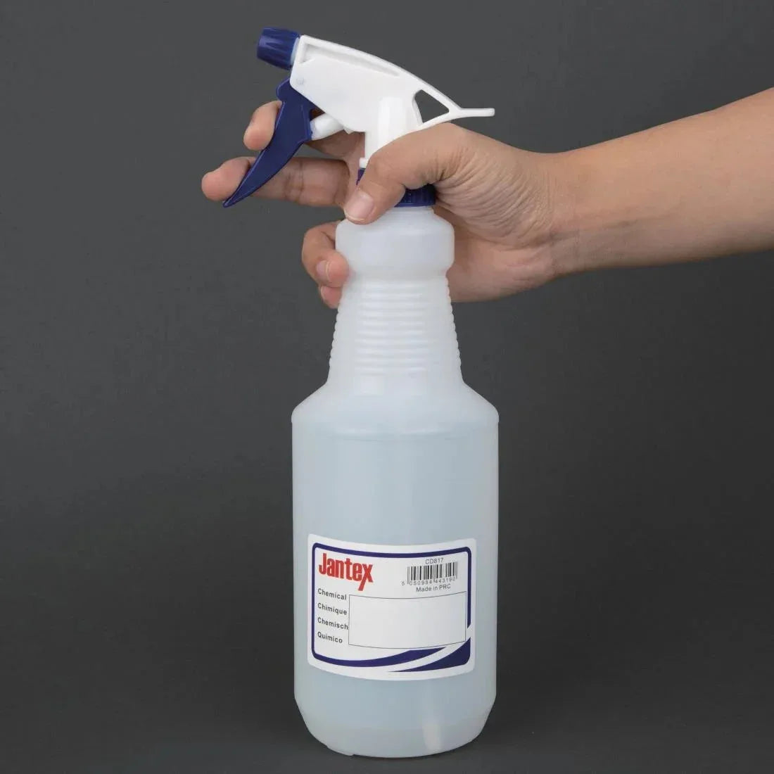 CD817 Jantex Colour-Coded Trigger Spray Bottle 750ml - JD Catering Equipment Solutions Ltd