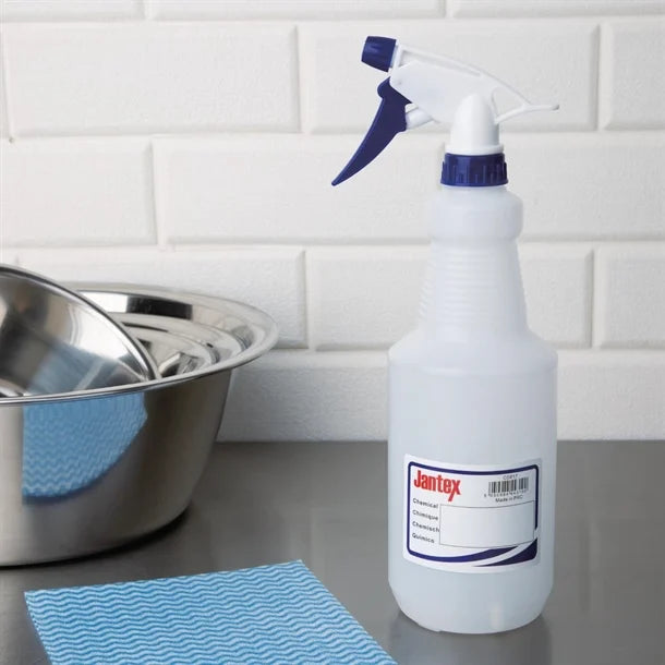 Jantex Colour-Coded Trigger Spray Bottle 750ml JD Catering Equipment Solutions Ltd