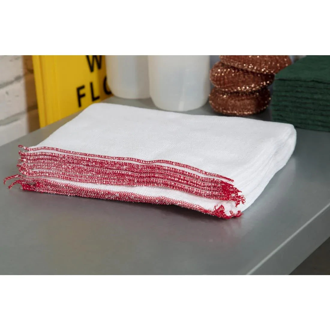 Jantex Dish Cloths (Pack of 10) JD Catering Equipment Solutions Ltd