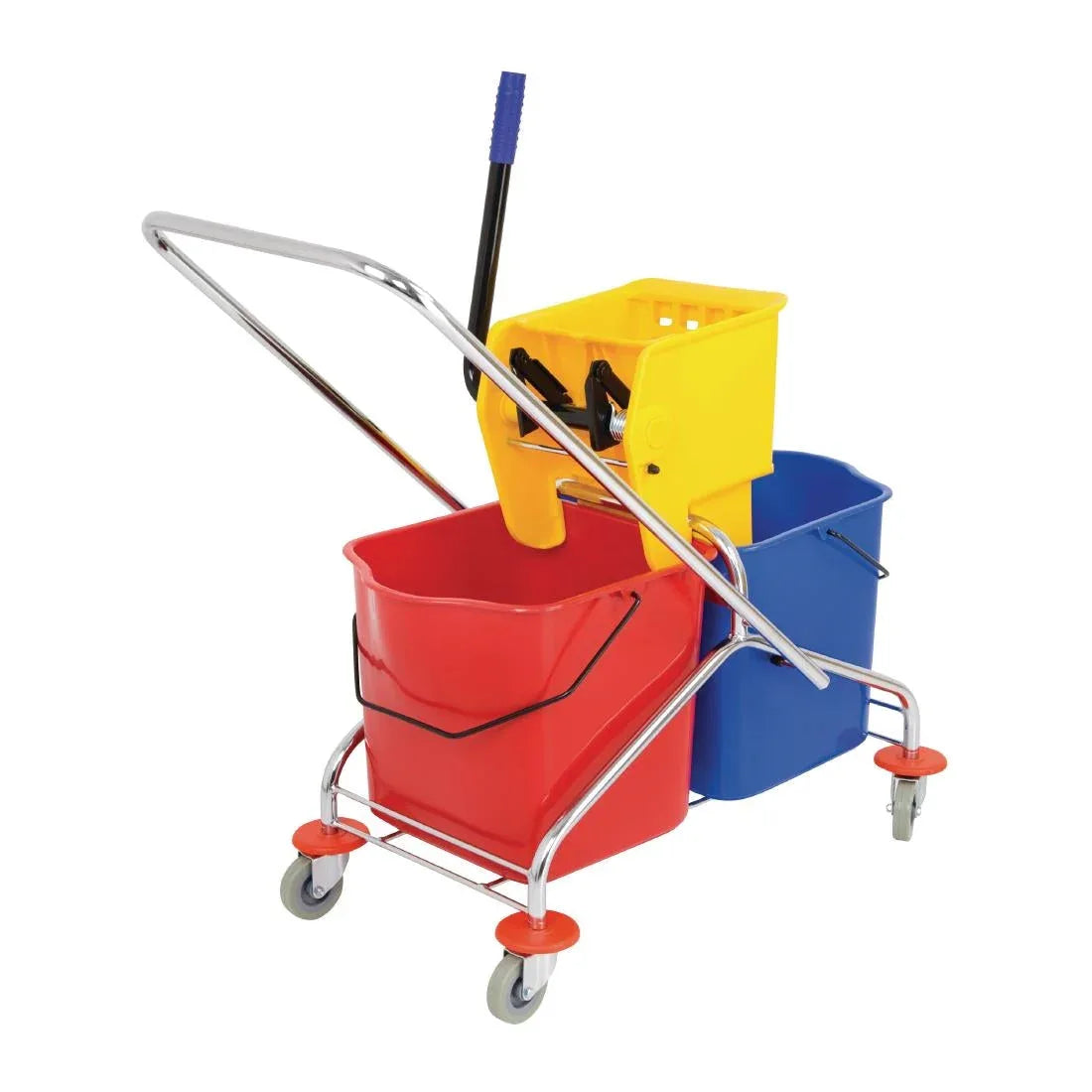 M880 Jantex Dual Bucket Mop Wringer with Frame - JD Catering Equipment Solutions Ltd