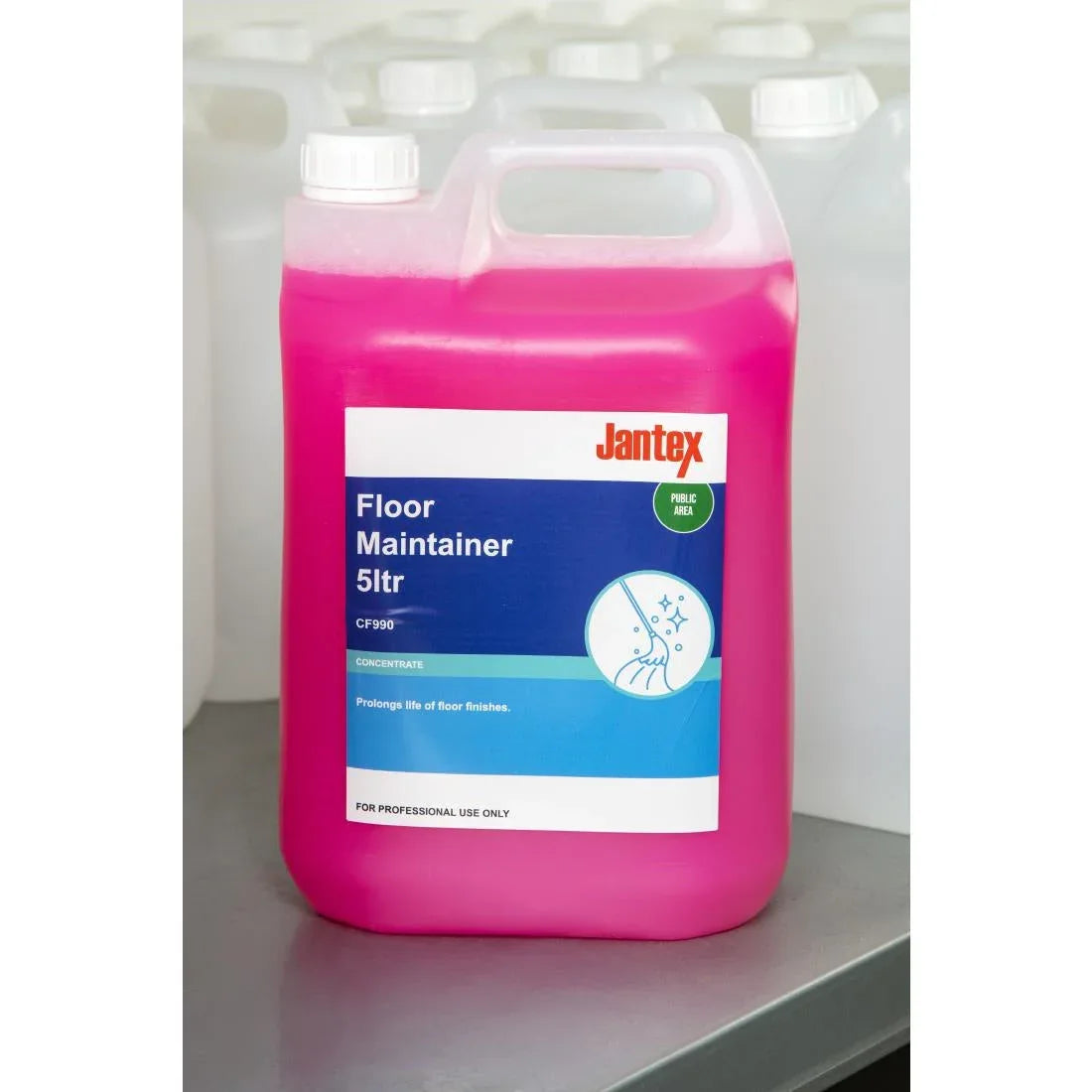 CF990 Jantex Floor Cleaner and Maintainer Concentrate 5Ltr - JD Catering Equipment Solutions Ltd