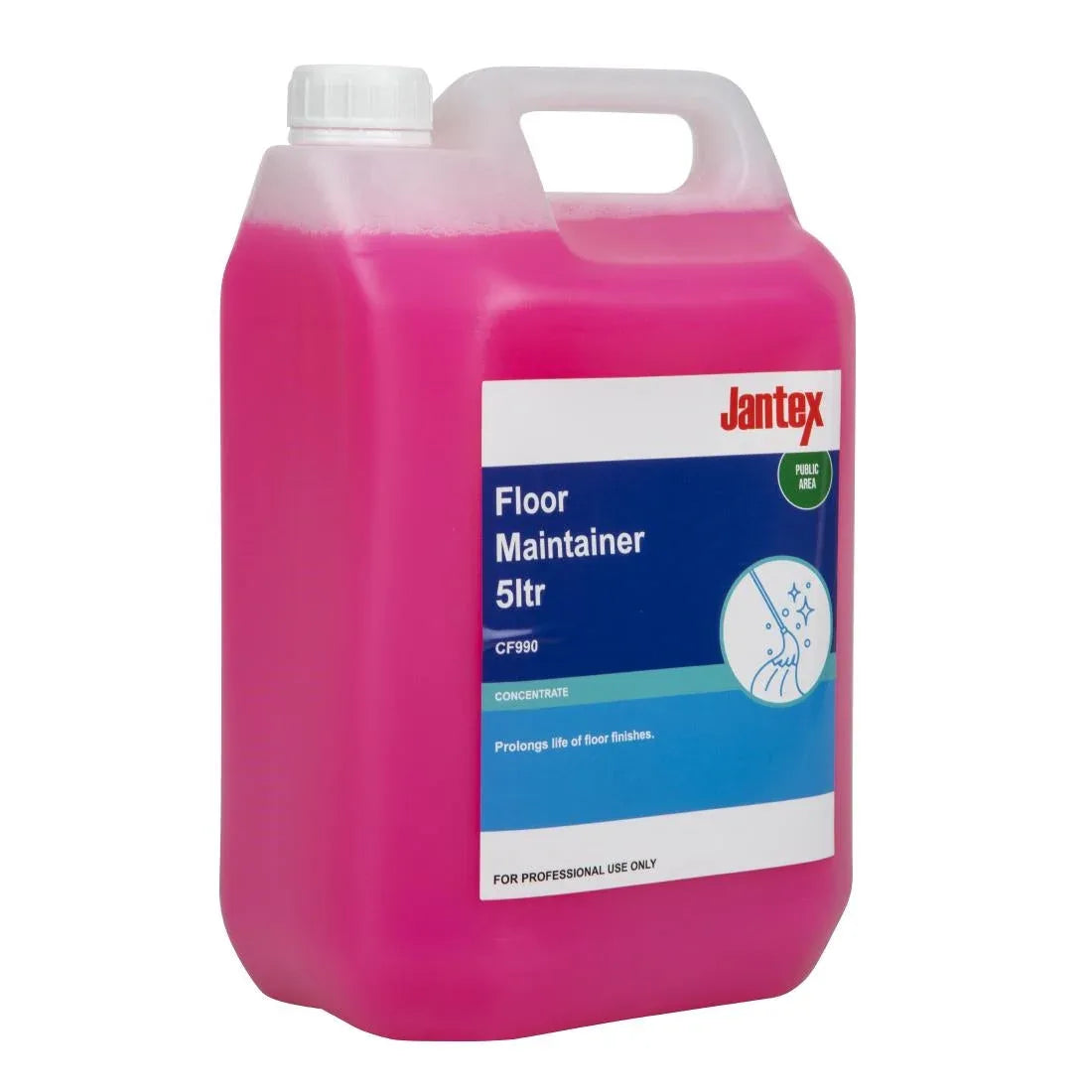 CF990 Jantex Floor Cleaner and Maintainer Concentrate 5Ltr - JD Catering Equipment Solutions Ltd