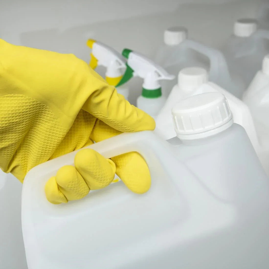 CD793-S Jantex Household Glove Yellow Small - JD Catering Equipment Solutions Ltd