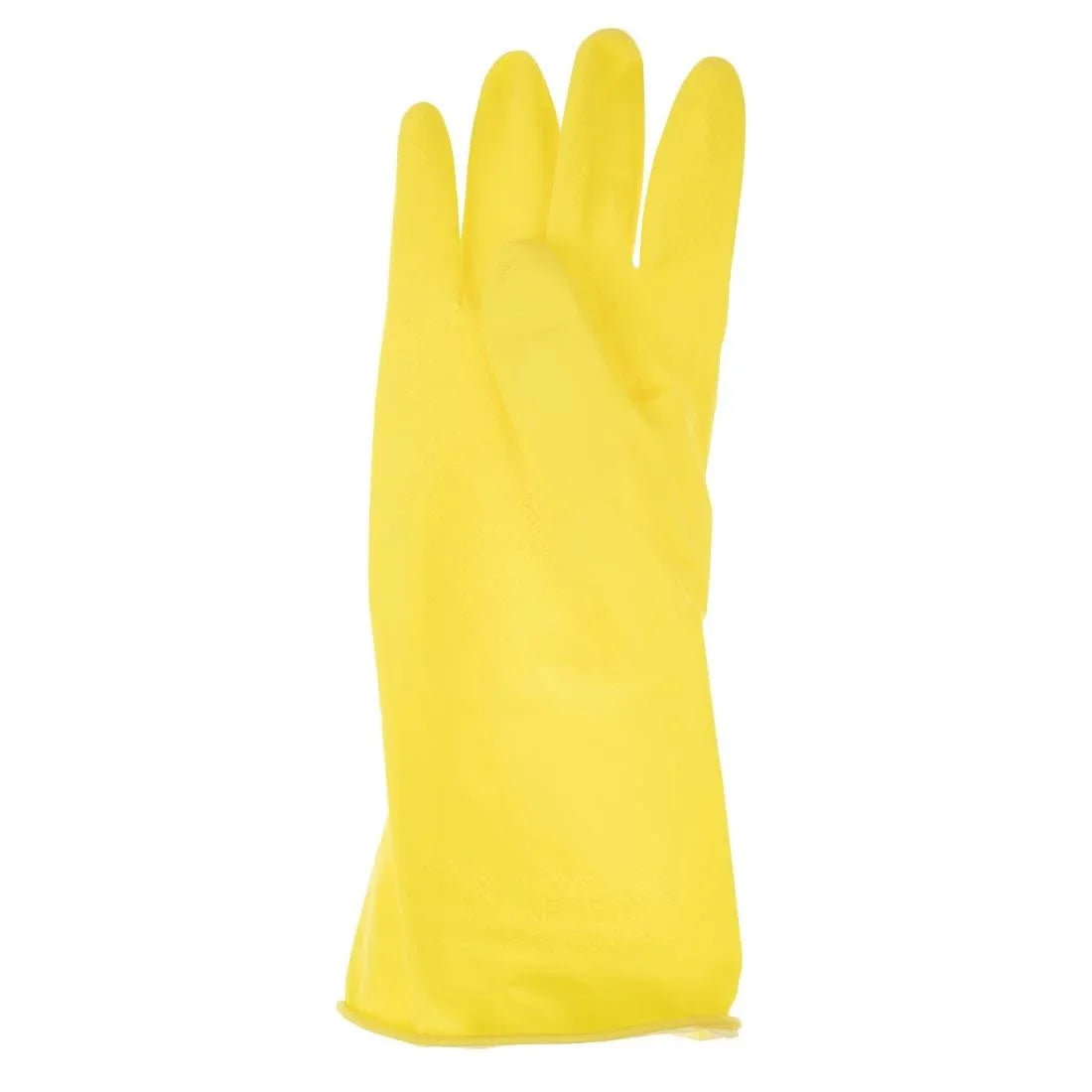 CD793-M Jantex Household Gloves Yellow Medium - JD Catering Equipment Solutions Ltd