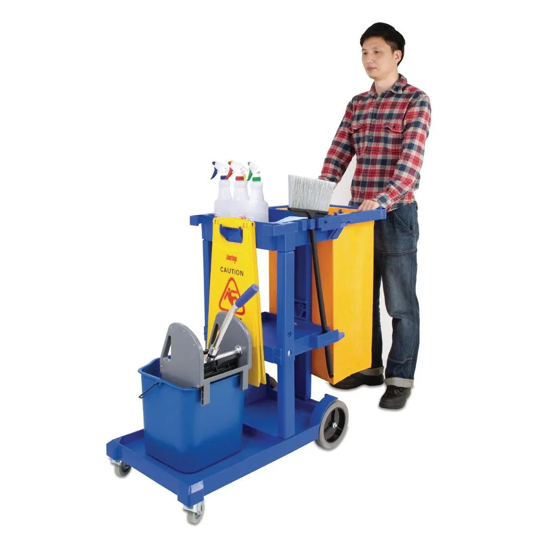 L683 Jantex Janitorial Trolley - JD Catering Equipment Solutions Ltd