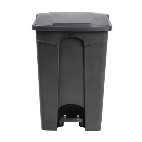 Jantex Kitchen Pedal Bin Black JD Catering Equipment Solutions Ltd