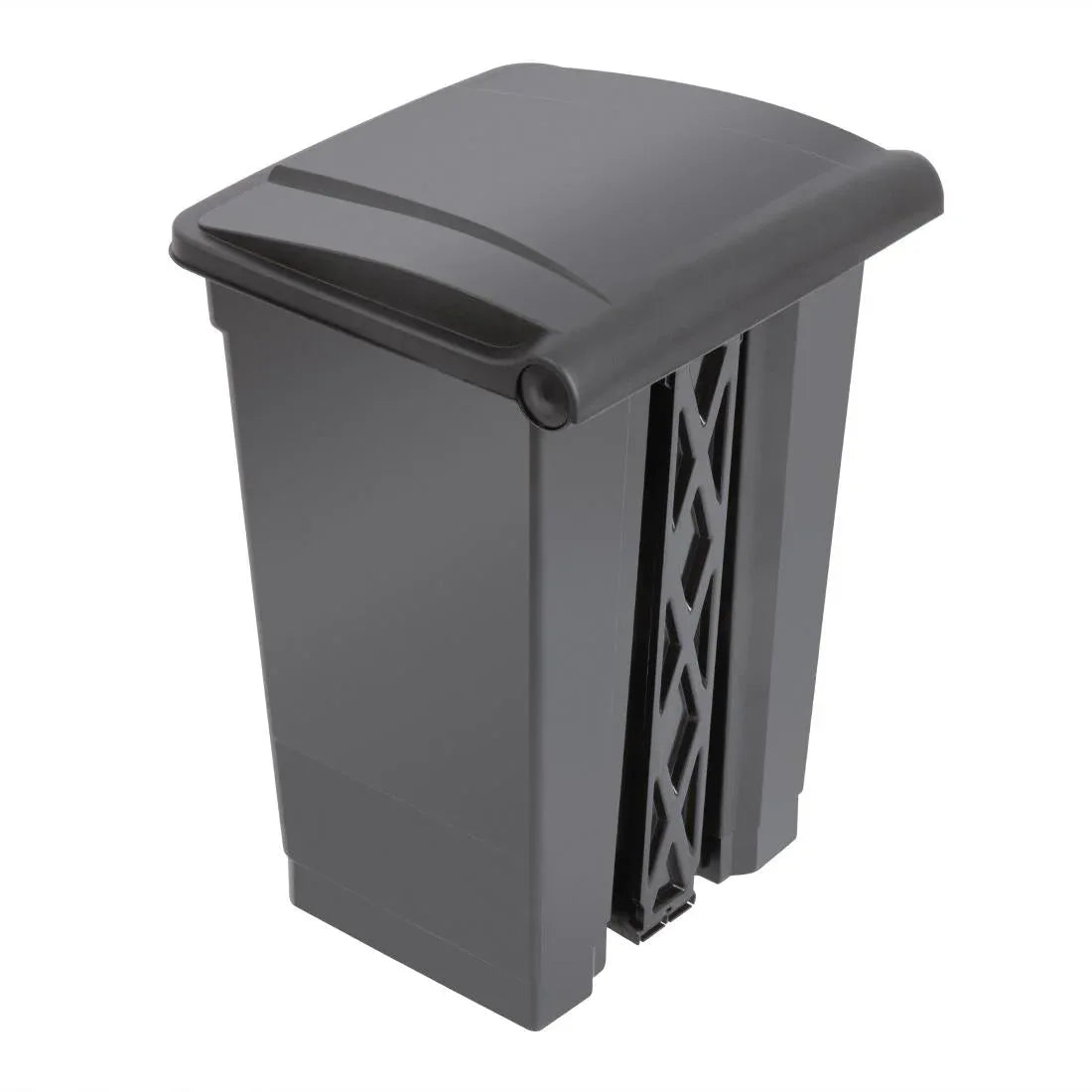 CW722 Jantex Kitchen Pedal Bin Black - JD Catering Equipment Solutions Ltd