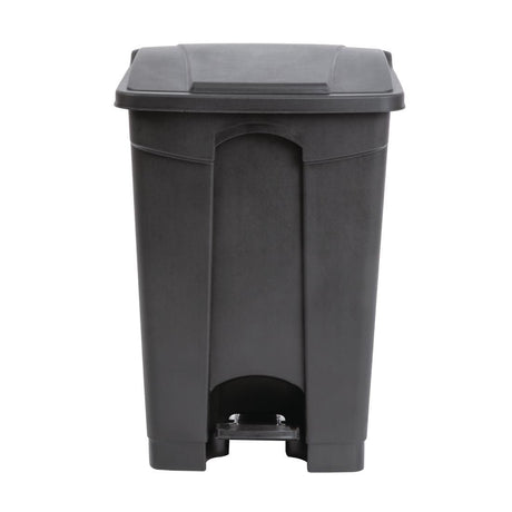 Jantex Kitchen Pedal Bin Black JD Catering Equipment Solutions Ltd