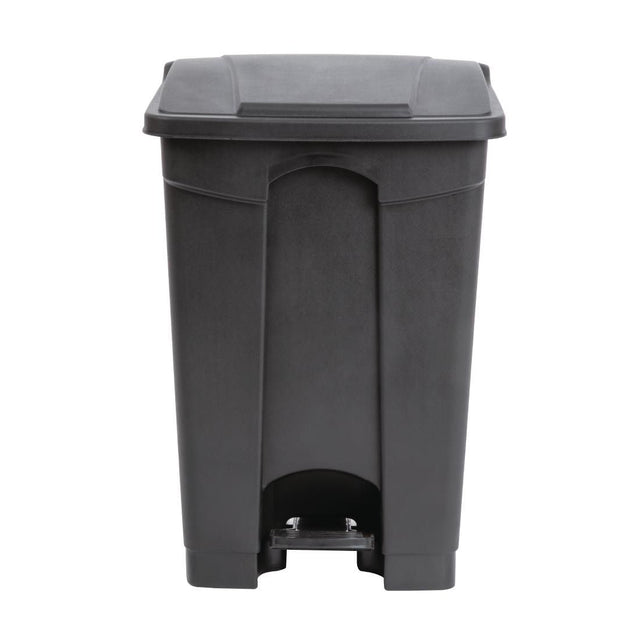 Jantex Kitchen Pedal Bin Black JD Catering Equipment Solutions Ltd