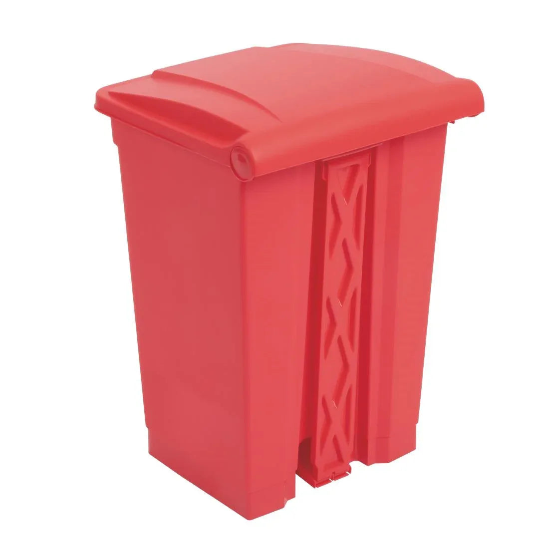 DC708 Jantex Kitchen Pedal Bin Red - JD Catering Equipment Solutions Ltd