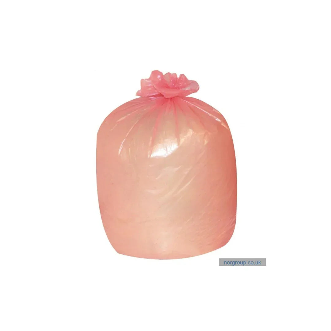 GK683 Jantex Large Medium Duty Red Bin Bags 90Ltr (Pack of 200) - JD Catering Equipment Solutions Ltd