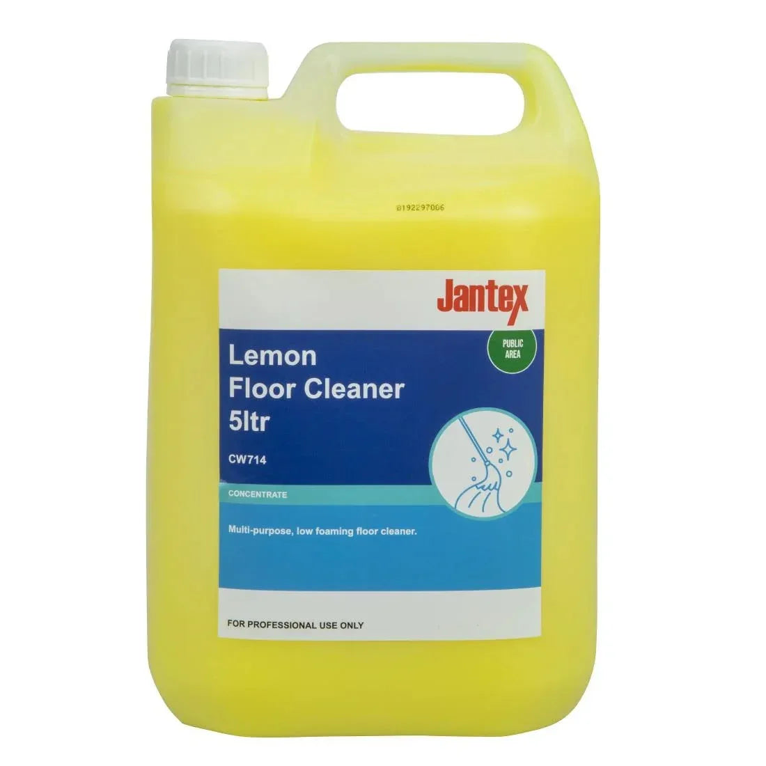 CW714 Jantex Lemon Gel Floor Cleaner Concentrate 5Ltr - JD Catering Equipment Solutions Ltd