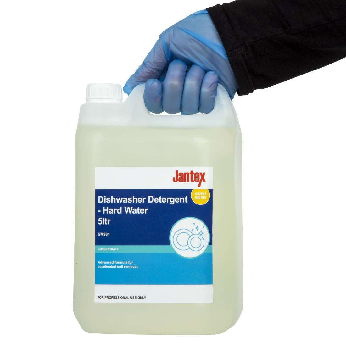 GM981 Jantex Pro Hard Water Dishwasher Detergent 5Ltr - JD Catering Equipment Solutions Ltd