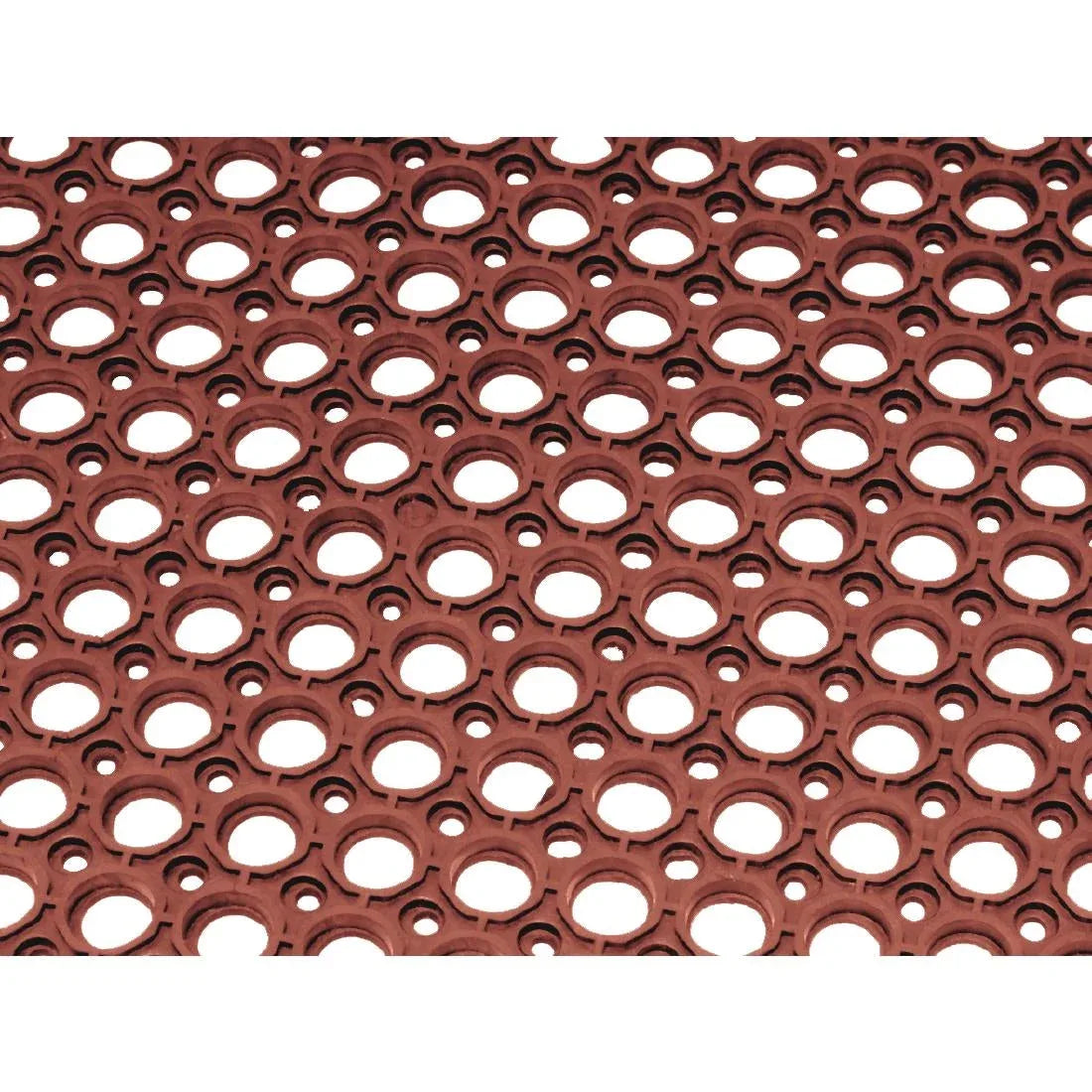 GF017 Jantex Rubber Anti Fatigue Mat Red - JD Catering Equipment Solutions Ltd