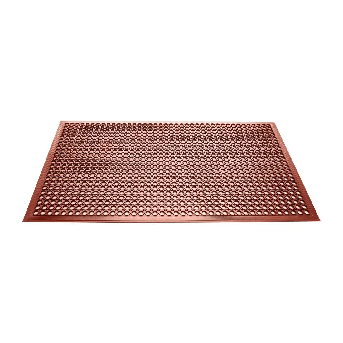 GF017 Jantex Rubber Anti Fatigue Mat Red - JD Catering Equipment Solutions Ltd