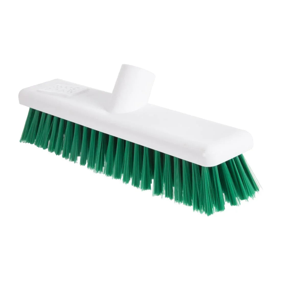 GK873 Jantex Soft Hygiene Broom Green 12in - JD Catering Equipment Solutions Ltd