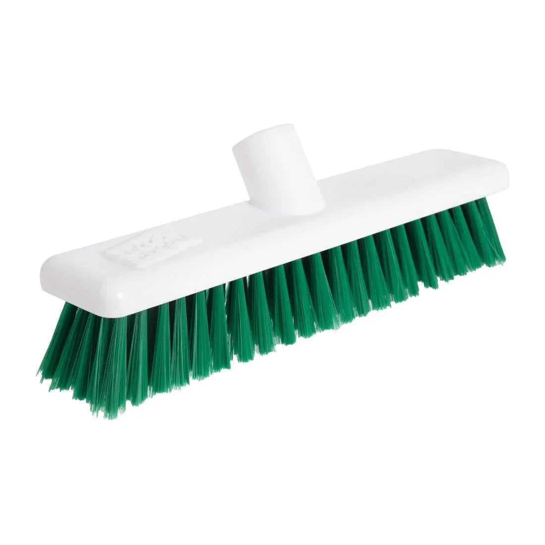 GK873 Jantex Soft Hygiene Broom Green 12in - JD Catering Equipment Solutions Ltd