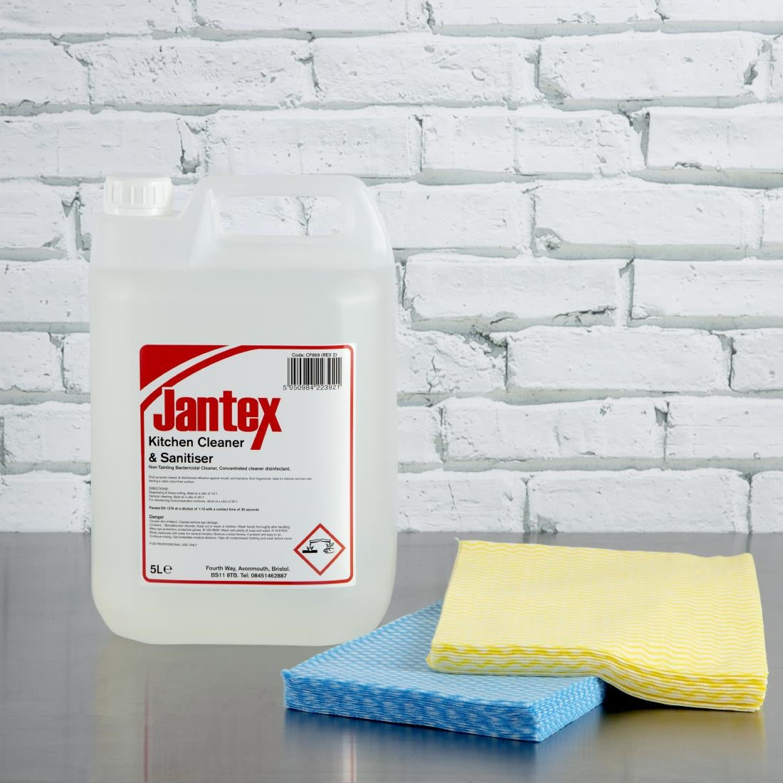 Jantex Solonet Cloths Blue (Pack of 50) JD Catering Equipment Solutions Ltd