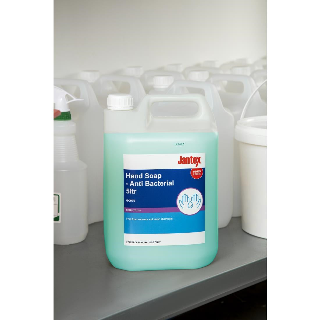 Jantex Unperfumed Antibacterial Liquid Hand Soap 5Ltr JD Catering Equipment Solutions Ltd