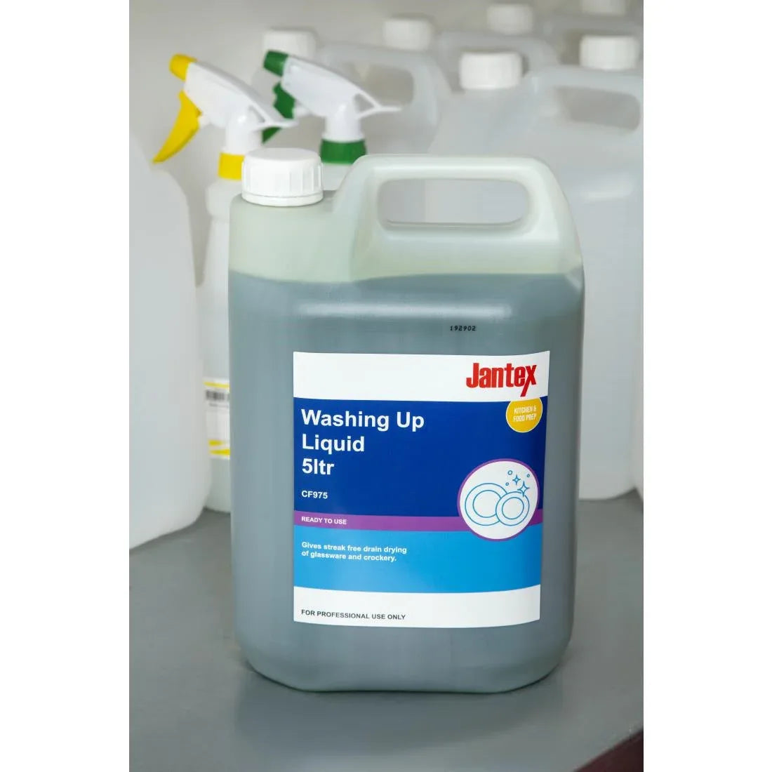 CF975 Jantex Washing Up Liquid Concentrate 5Ltr (Single Pack) - JD Catering Equipment Solutions Ltd
