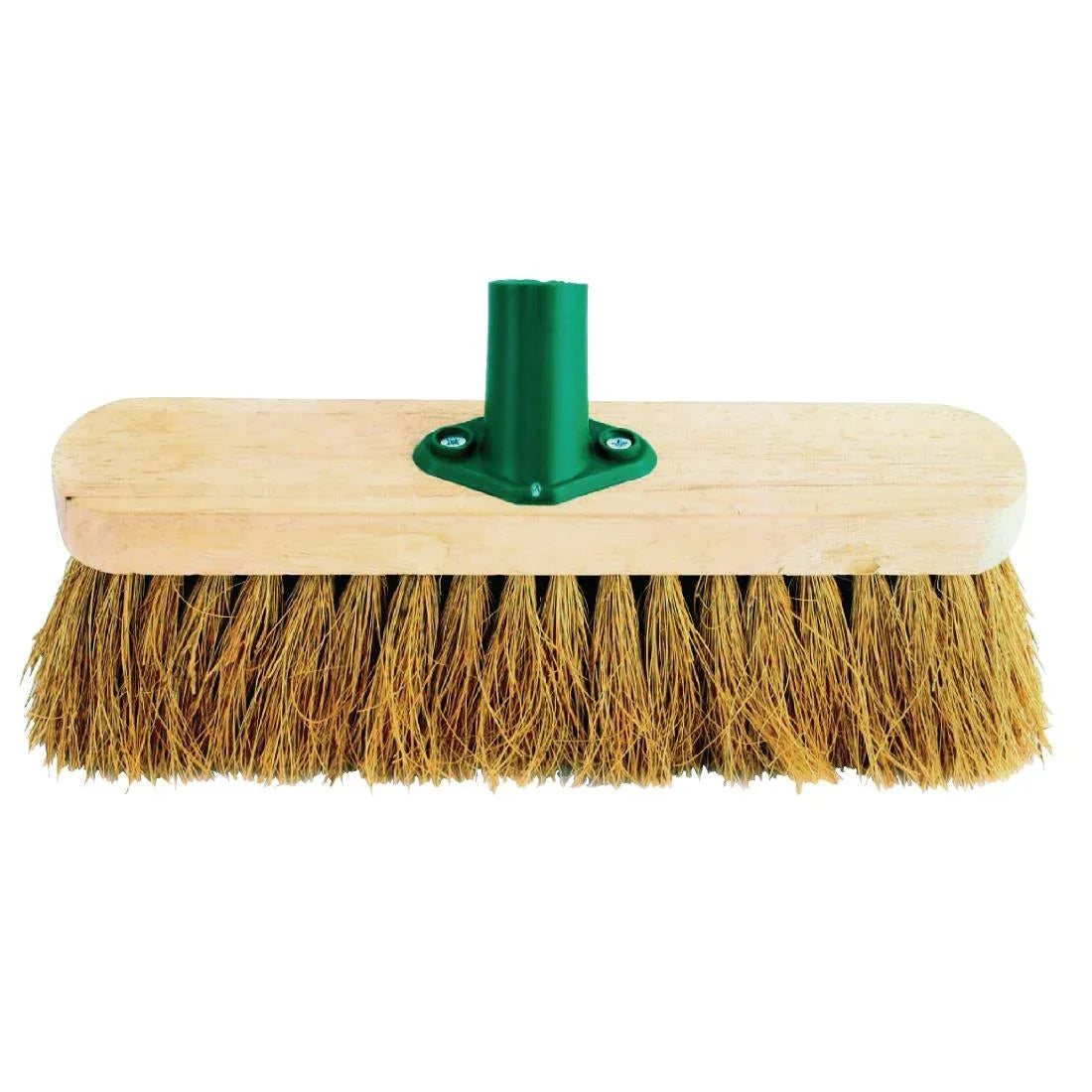 CD796 Jantex Wooden Broom Head Soft Coco 12in - JD Catering Equipment Solutions Ltd
