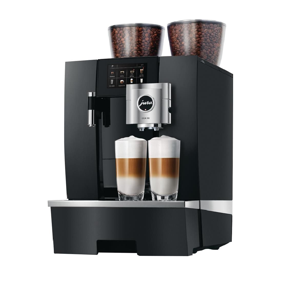 Jura Giga X8c Mains Fill Bean to Cup Coffee Machine Black JD Catering Equipment Solutions Ltd
