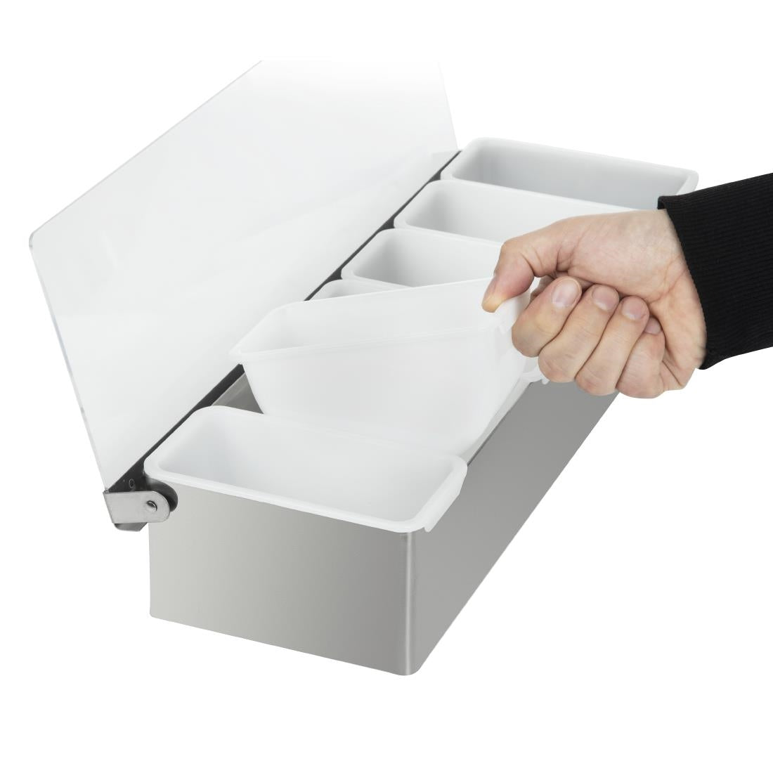 K489 Olympia Condiment Dispenser 6 x 1 Pint JD Catering Equipment Solutions Ltd