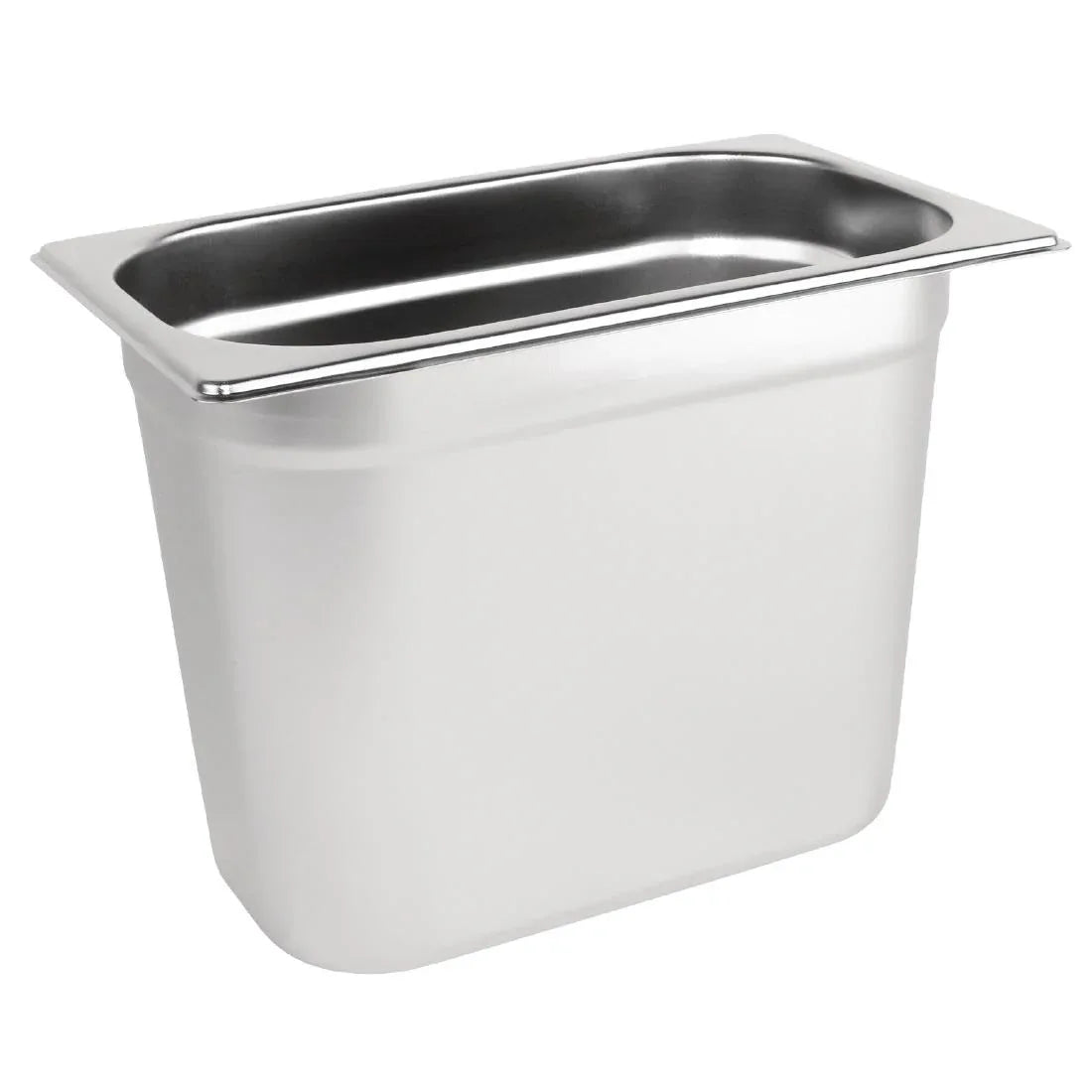 K823 Vogue Stainless Steel 1/4 Gastronorm Pan 200mm - JD Catering Equipment Solutions Ltd