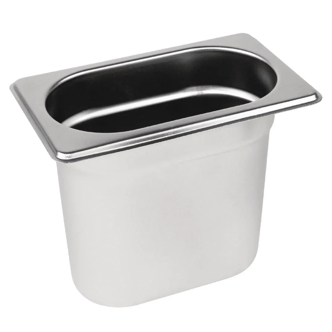 K826 Vogue Stainless Steel 1/9 Gastronorm Pan 150mm - JD Catering Equipment Solutions Ltd
