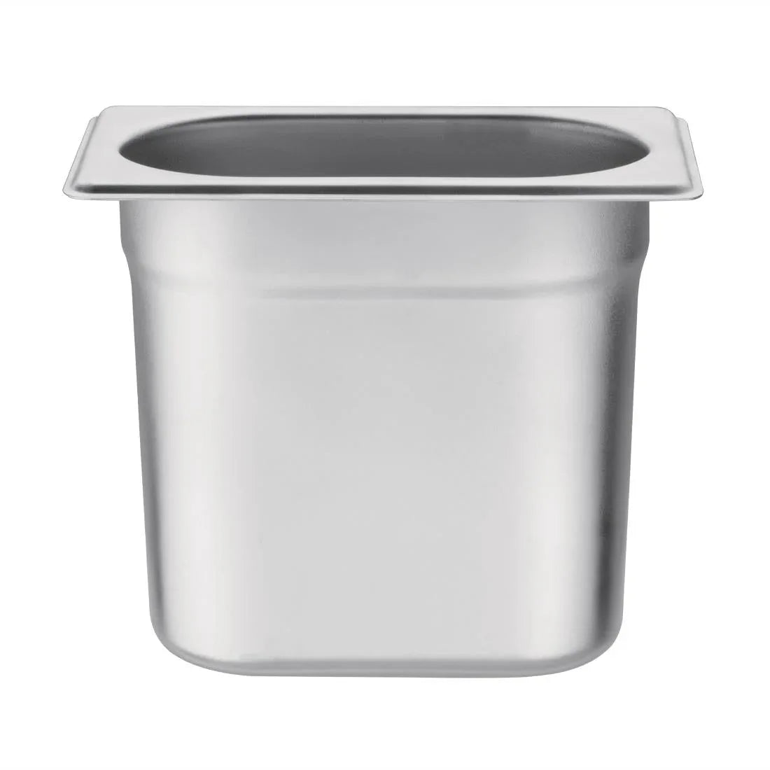 K826 Vogue Stainless Steel 1/9 Gastronorm Pan 150mm - JD Catering Equipment Solutions Ltd