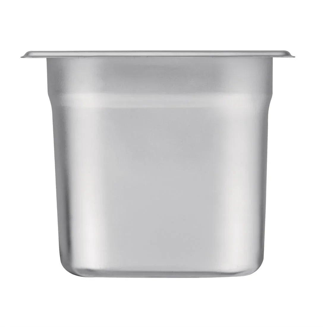 K826 Vogue Stainless Steel 1/9 Gastronorm Pan 150mm - JD Catering Equipment Solutions Ltd