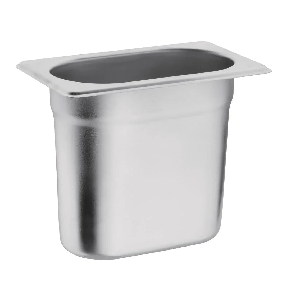 K826 Vogue Stainless Steel 1/9 Gastronorm Pan 150mm - JD Catering Equipment Solutions Ltd