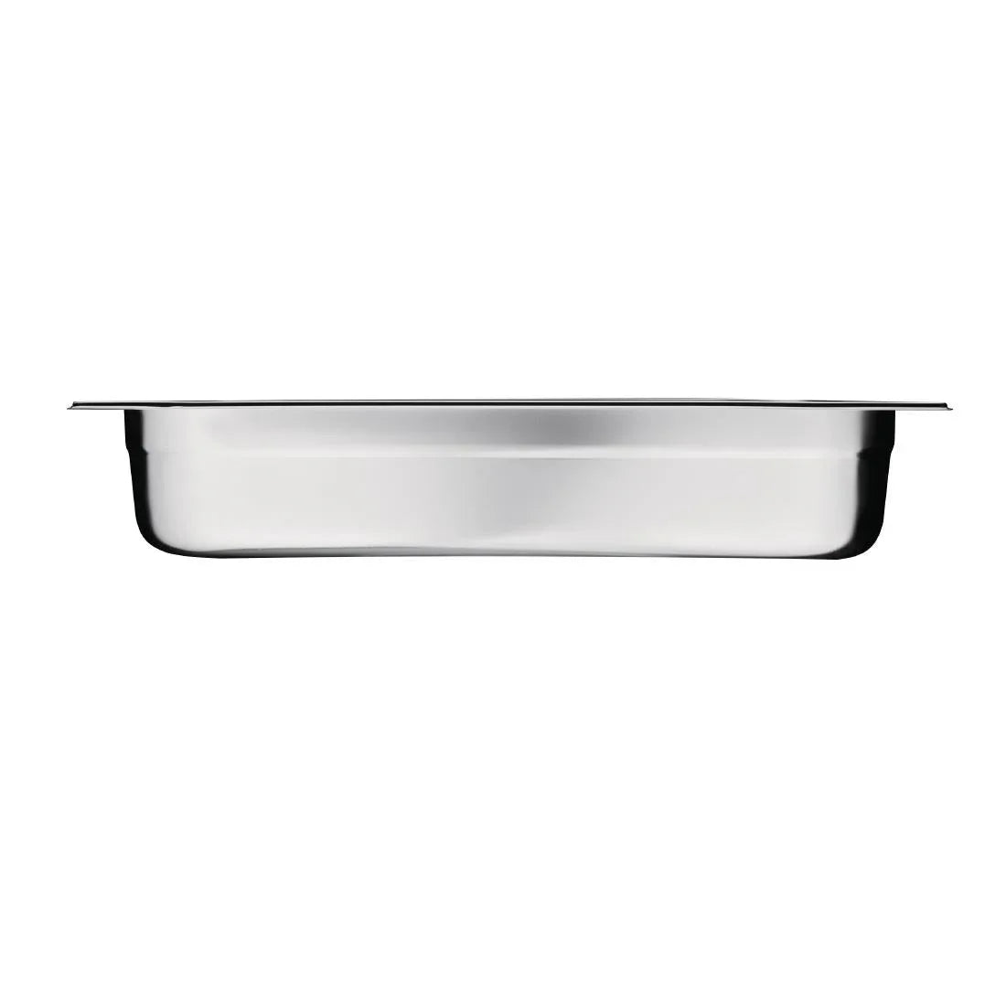 K923 Vogue Stainless Steel 1/1 Gastronorm Pan 100mm - JD Catering Equipment Solutions Ltd