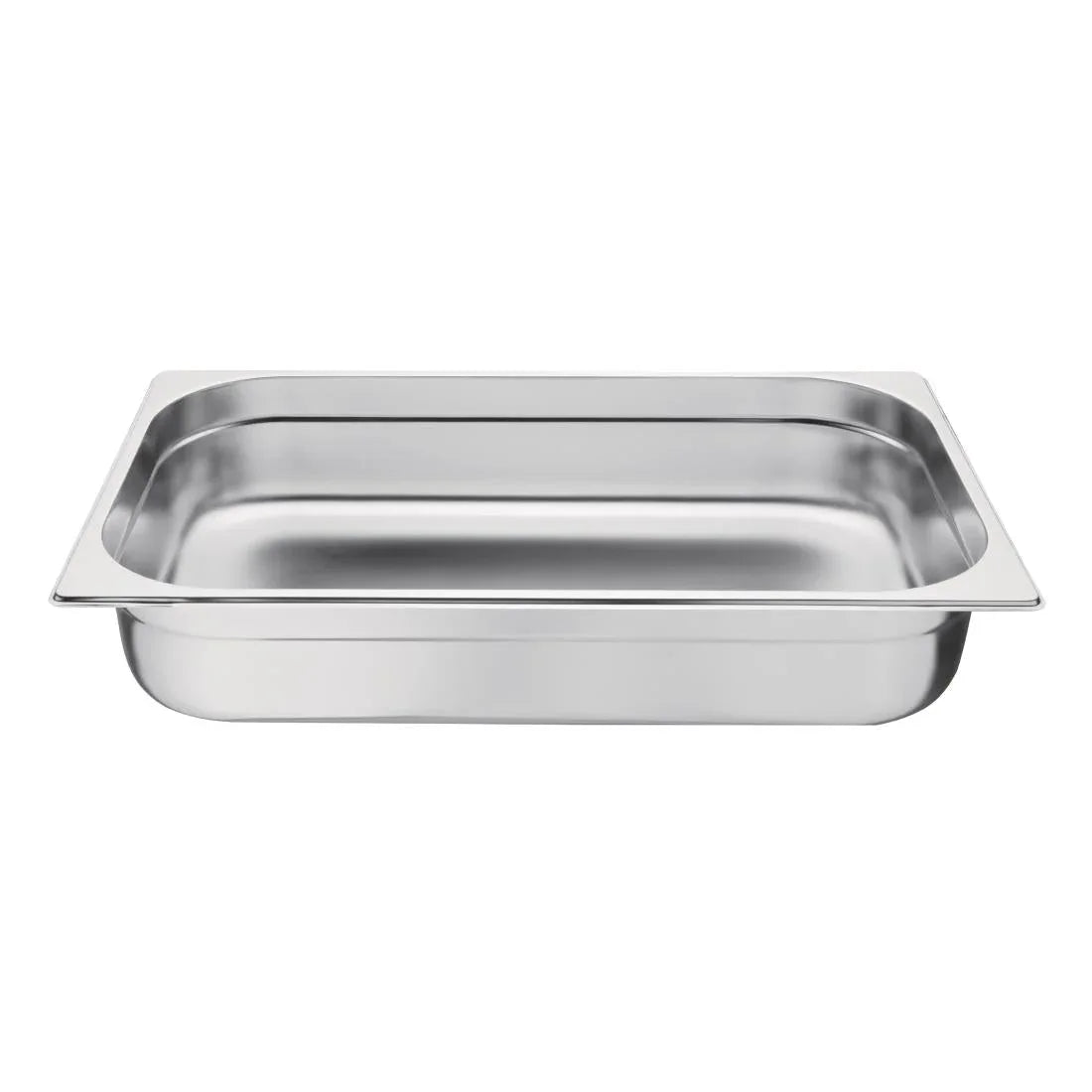 K923 Vogue Stainless Steel 1/1 Gastronorm Pan 100mm - JD Catering Equipment Solutions Ltd
