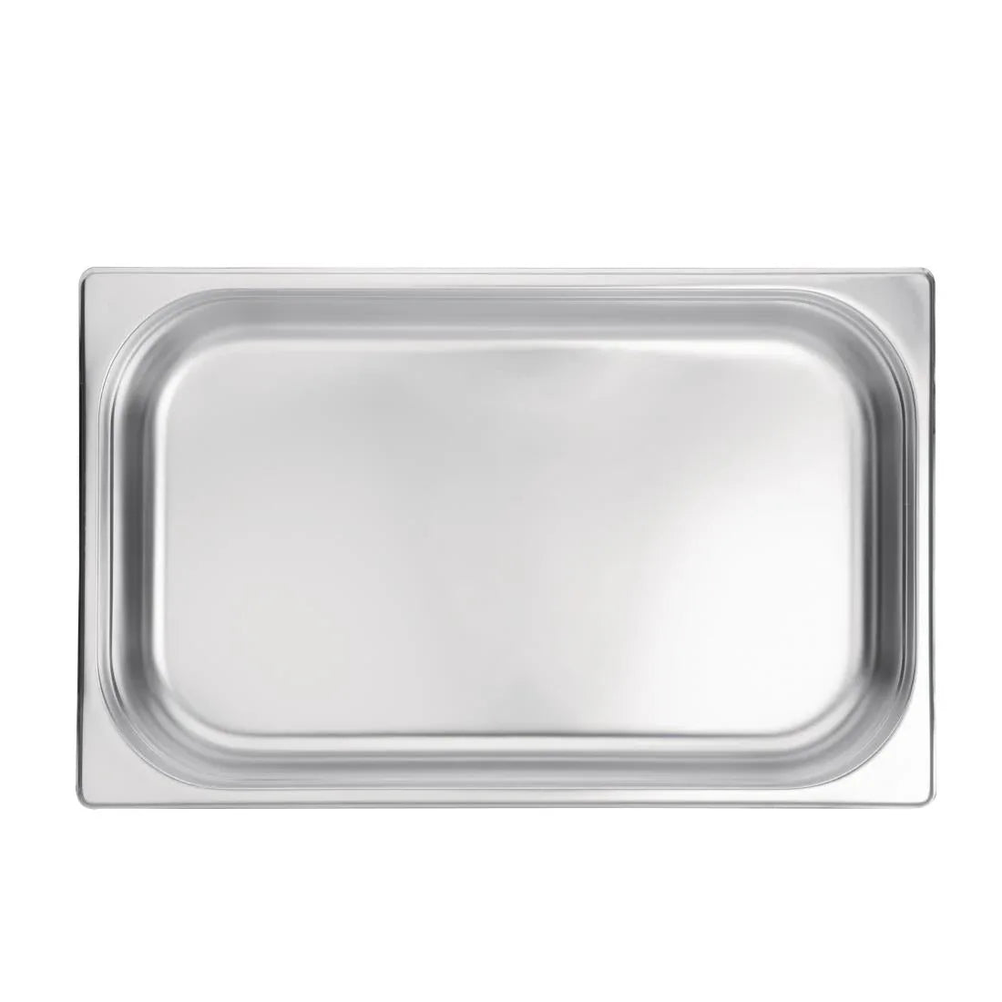 K923 Vogue Stainless Steel 1/1 Gastronorm Pan 100mm - JD Catering Equipment Solutions Ltd