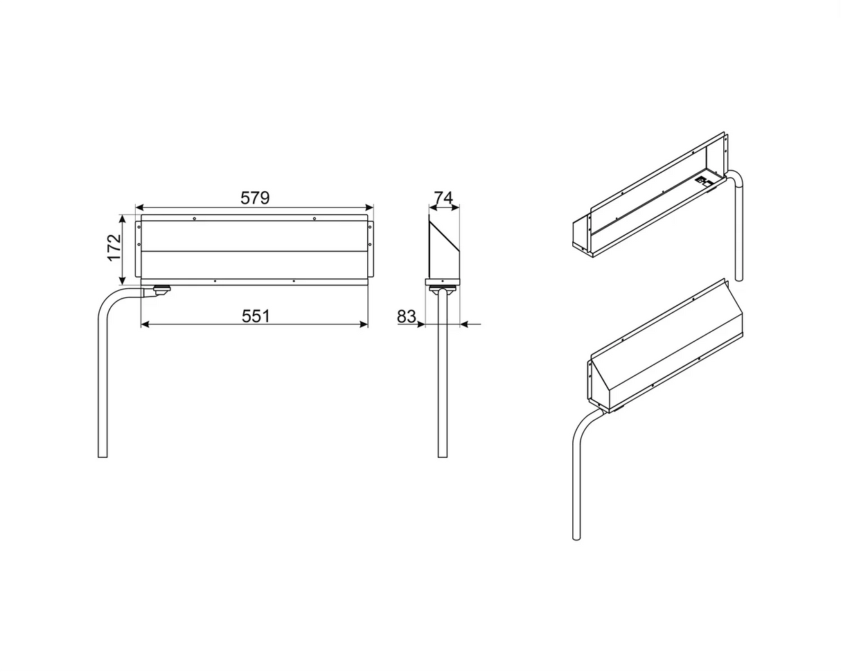 Smeg Galileo Combi Connection Kit KITPO45 - JD Catering Equipment Solutions Ltd