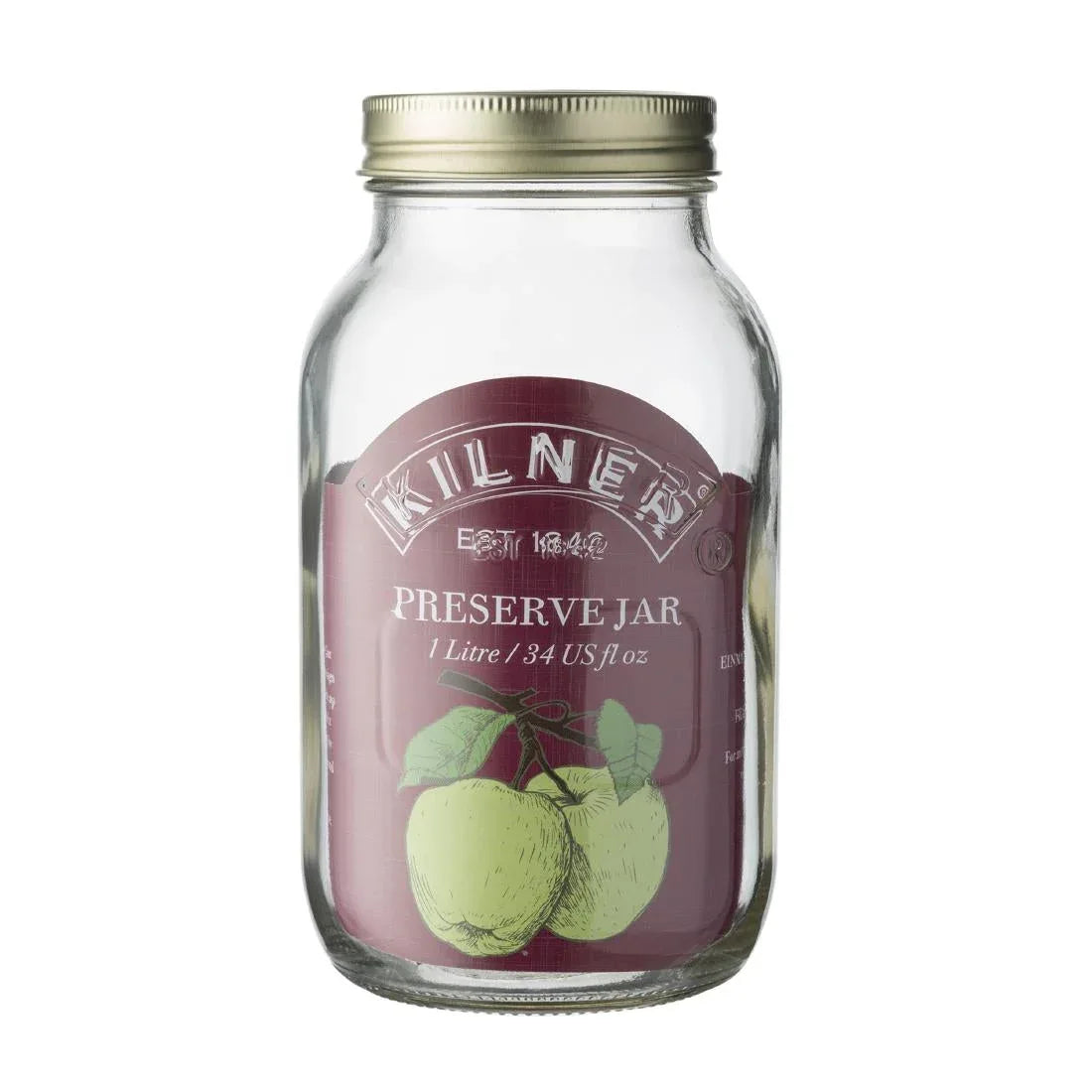 GL253 Kilner Clip Top Preserve Jar 1500ml - JD Catering Equipment Solutions Ltd
