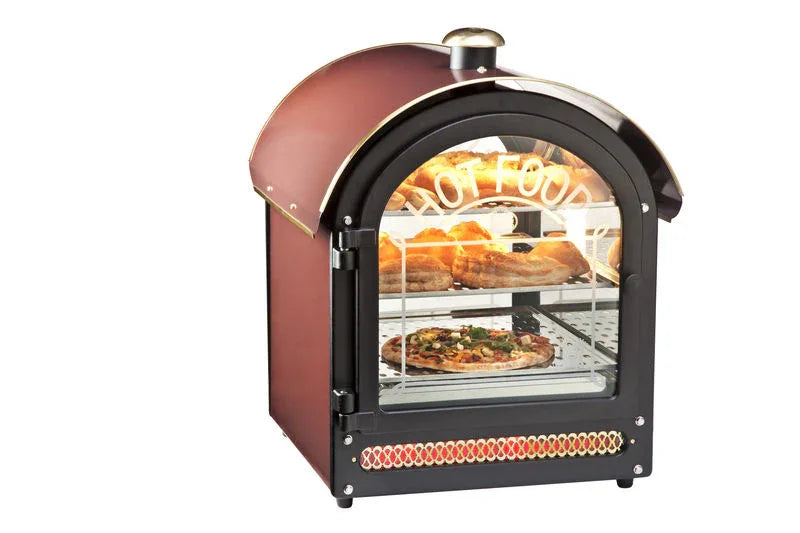 King Edward Hot Food Merchandiser Claret HFMV - JD Catering Equipment Solutions Ltd
