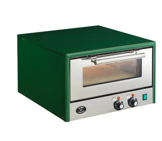 King Edward Pizza King Colore Pizza Oven BLK/RED/SS/GRN - JD Catering Equipment Solutions Ltd