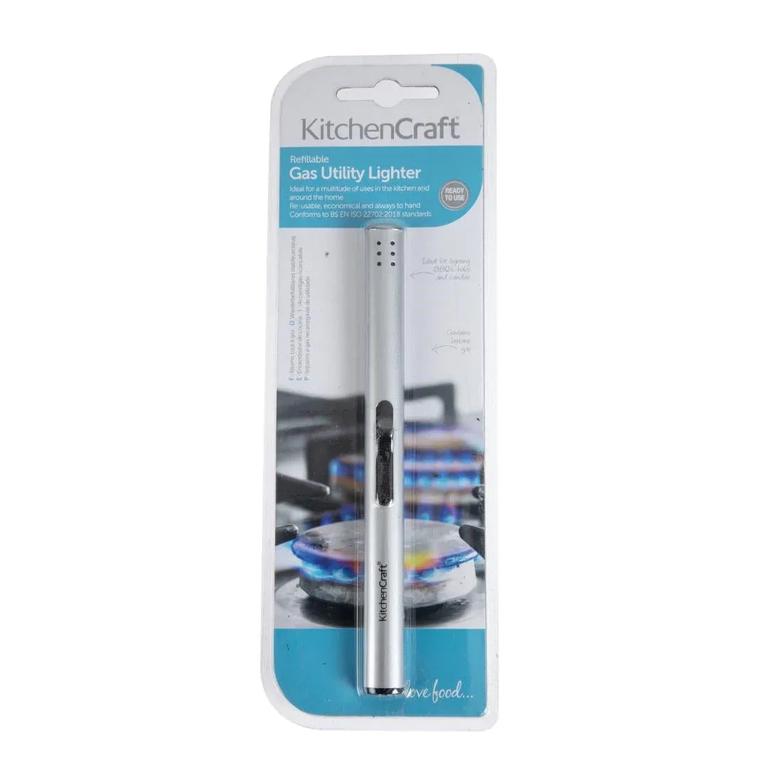 T272 Kitchen Craft Butane Gas Lighter - JD Catering Equipment Solutions Ltd
