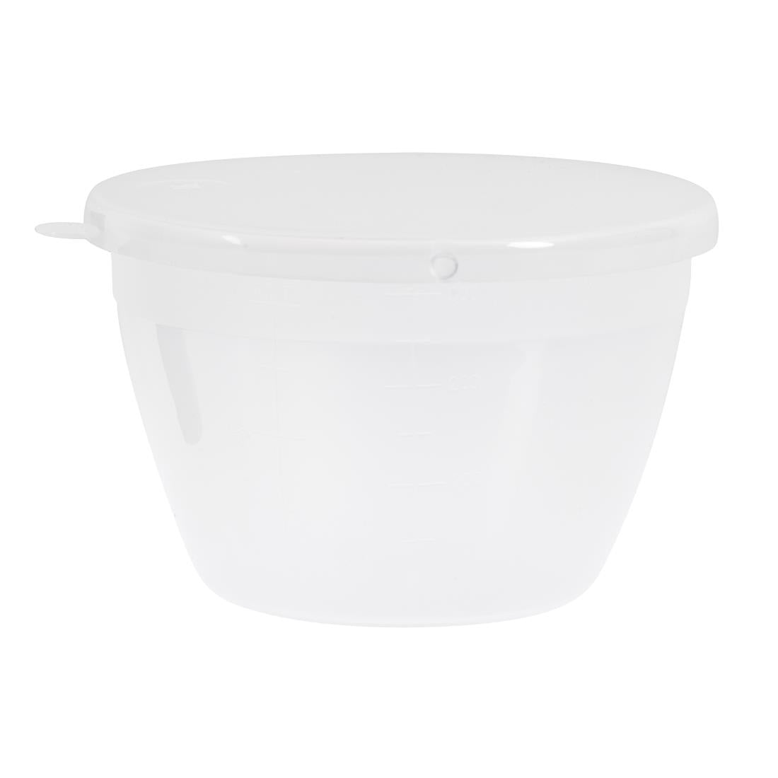 Kitchen Craft Polypropylene Pudding Basins 290ml (Pack of 12) JD Catering Equipment Solutions Ltd