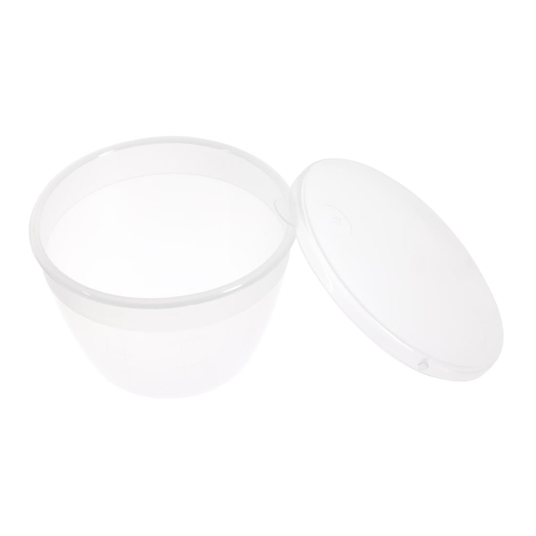 Kitchen Craft Polypropylene Pudding Basins 290ml (Pack of 12) JD Catering Equipment Solutions Ltd