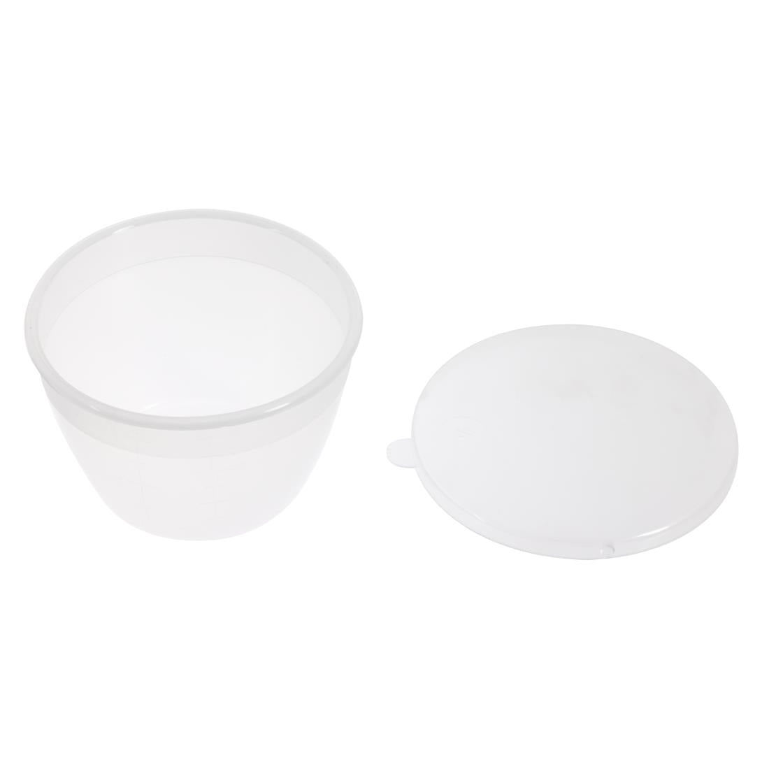 Kitchen Craft Polypropylene Pudding Basins 290ml (Pack of 12) JD Catering Equipment Solutions Ltd
