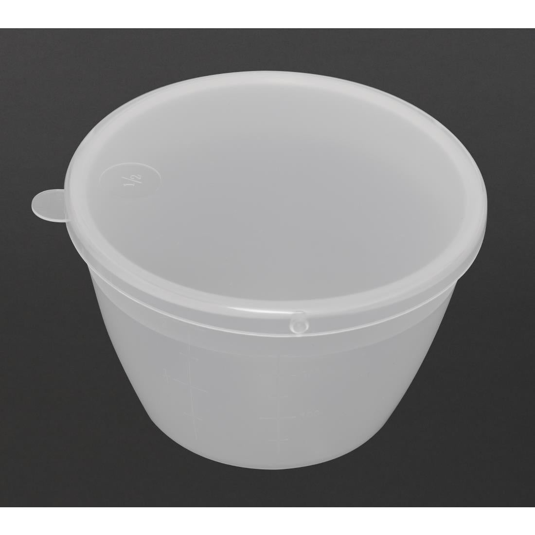 Kitchen Craft Polypropylene Pudding Basins 290ml (Pack of 12) JD Catering Equipment Solutions Ltd