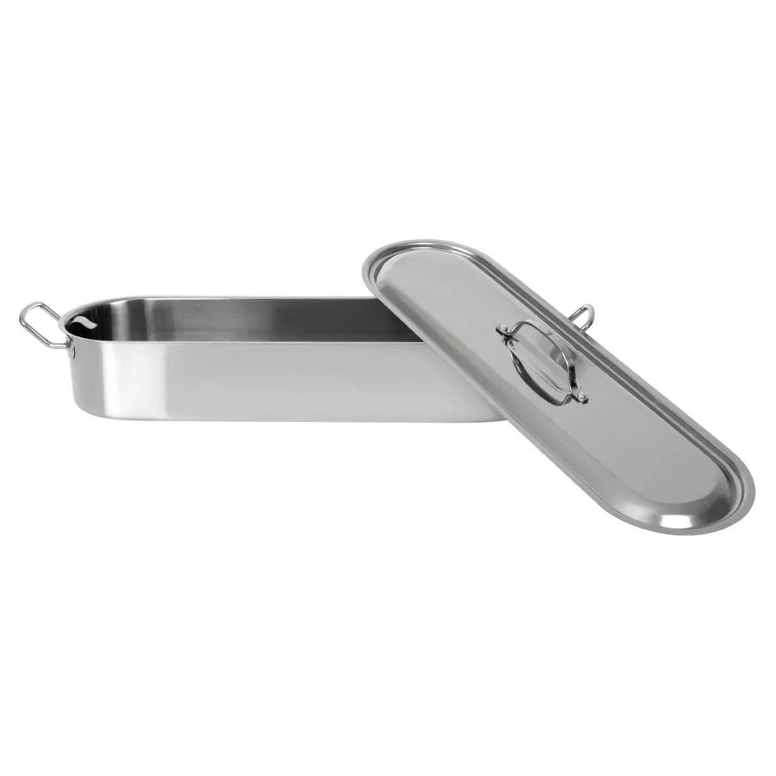 E923 Kitchen Craft Stainless Steel Fish Kettle 620mm - JD Catering Equipment Solutions Ltd
