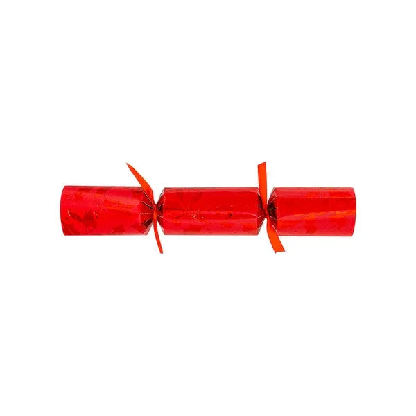 Kraft Red And White Holly Crackers 12in FPDM820 Pack size: 50 - JD Catering Equipment Solutions Ltd