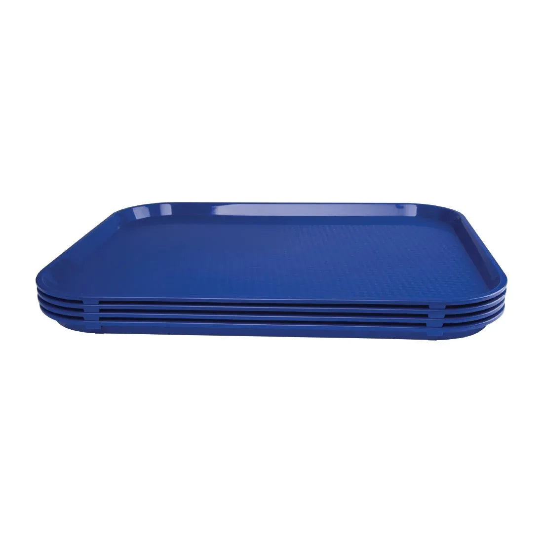 Kristallon Large Polypropylene Fast Food Tray Blue 450mm JD Catering Equipment Solutions Ltd
