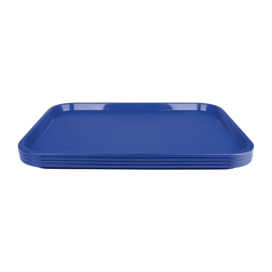 Kristallon Medium Polypropylene Fast Food Tray Blue 415mm JD Catering Equipment Solutions Ltd