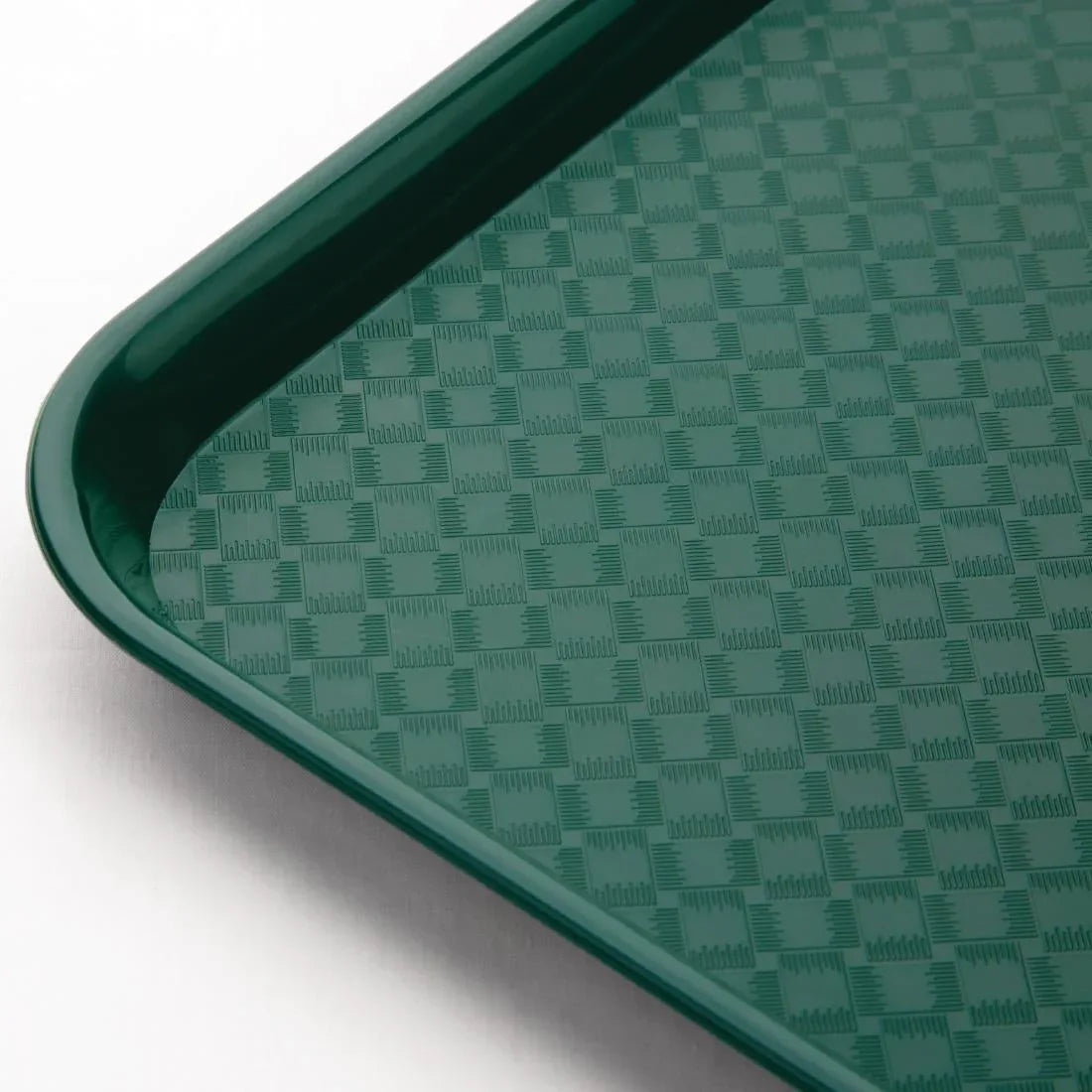 Kristallon Medium Polypropylene Fast Food Tray Green 415mm JD Catering Equipment Solutions Ltd